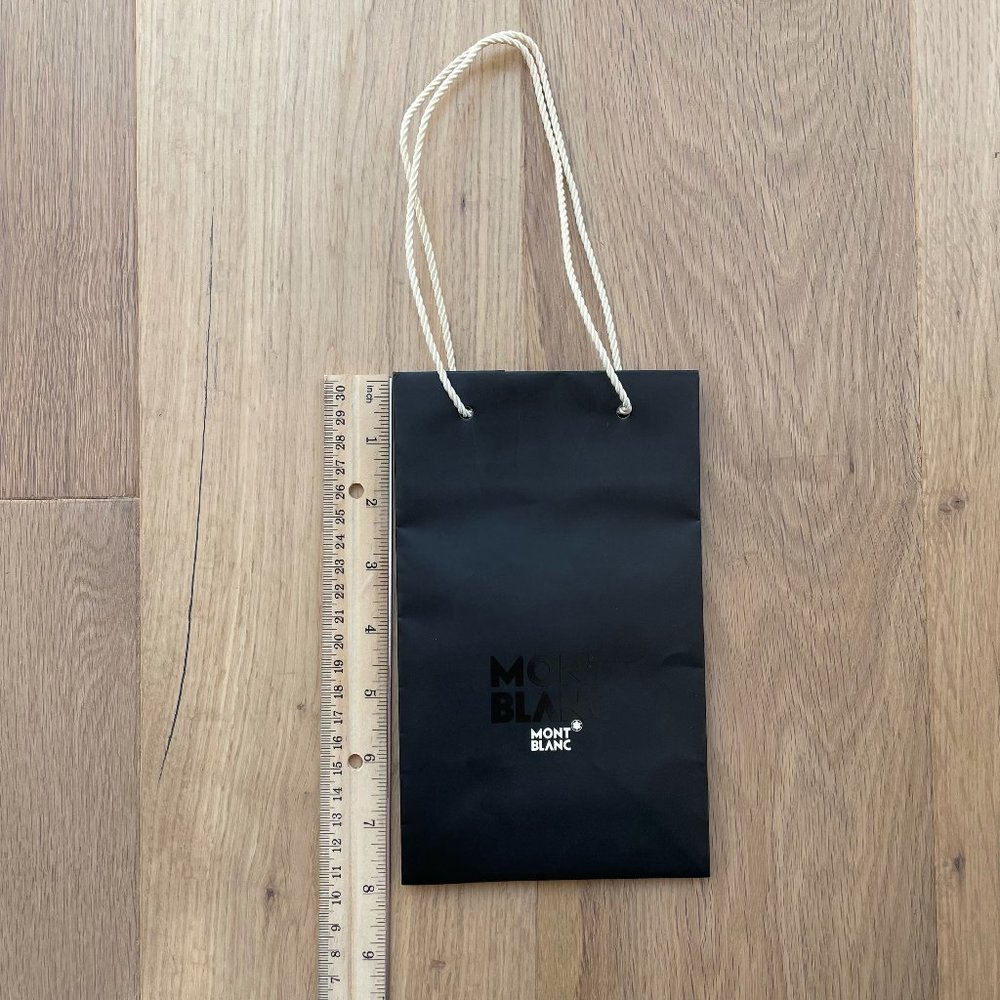 Mini Mont Blanc Shopping Bag w/cream straps